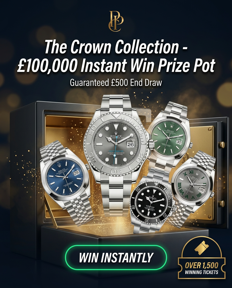 The Crown Collection - £100,000 Instant Win Prize Pot