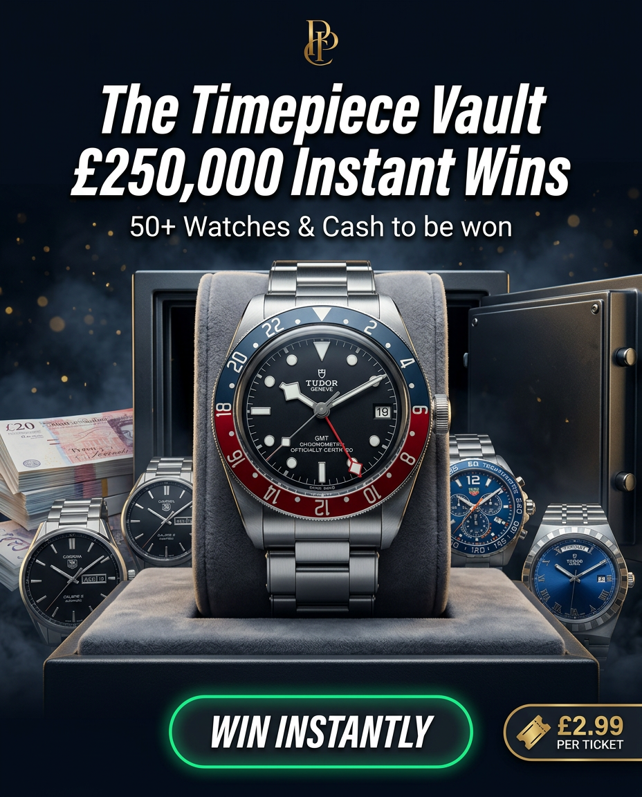 The Timepiece Vault- £150,000 Instant Win Comp