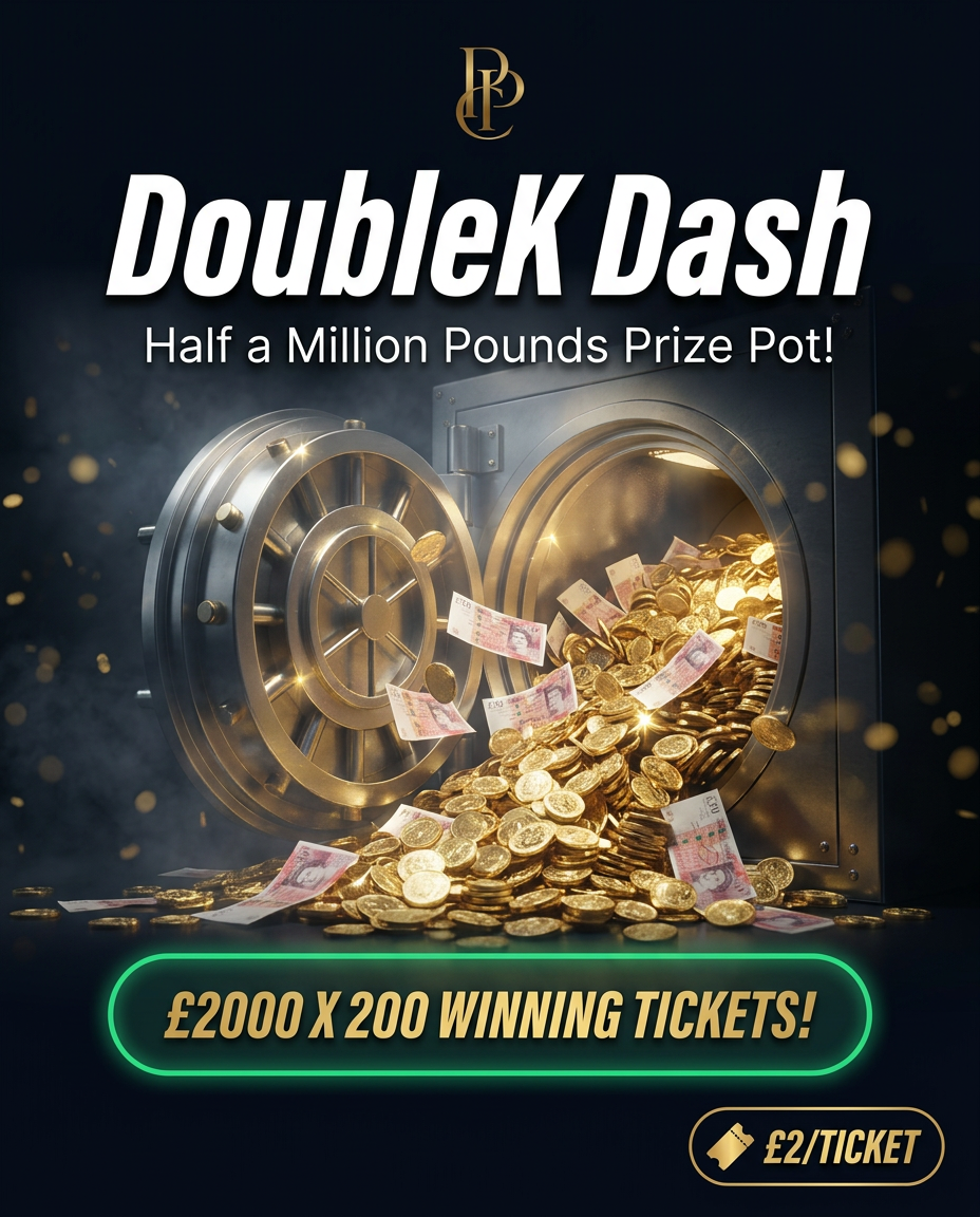 DoubleK Dash- Half a Million prize pot!
