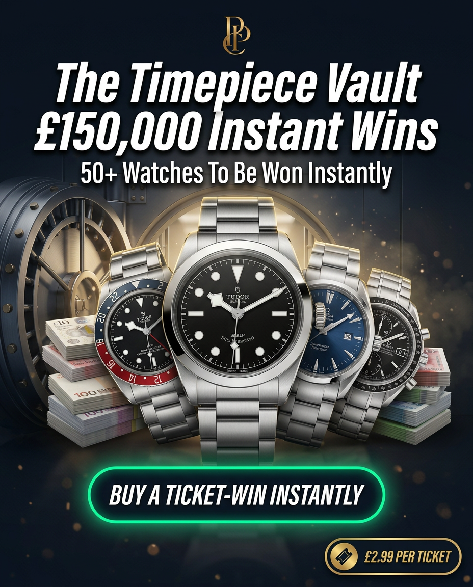 The Timepiece Vault- £150,000 Instant Win Comp