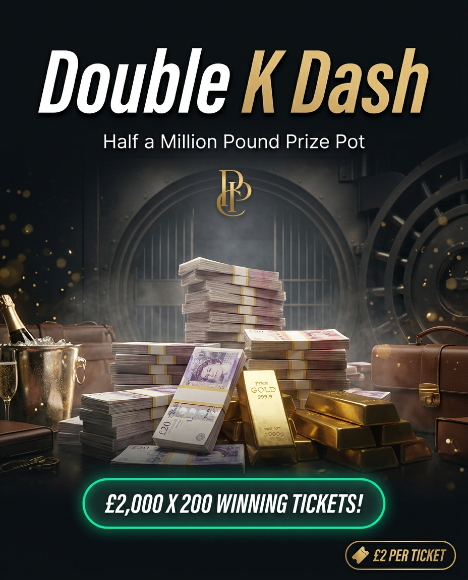 Take 2- DoubleK Dash- Half a Million prize pot!