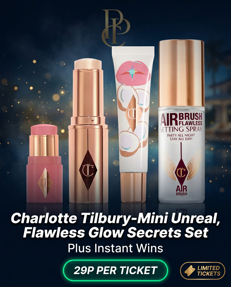 Charlotte Tilbury-Mini Unreal, Flawless Glow Secrets Set + Instant Wins