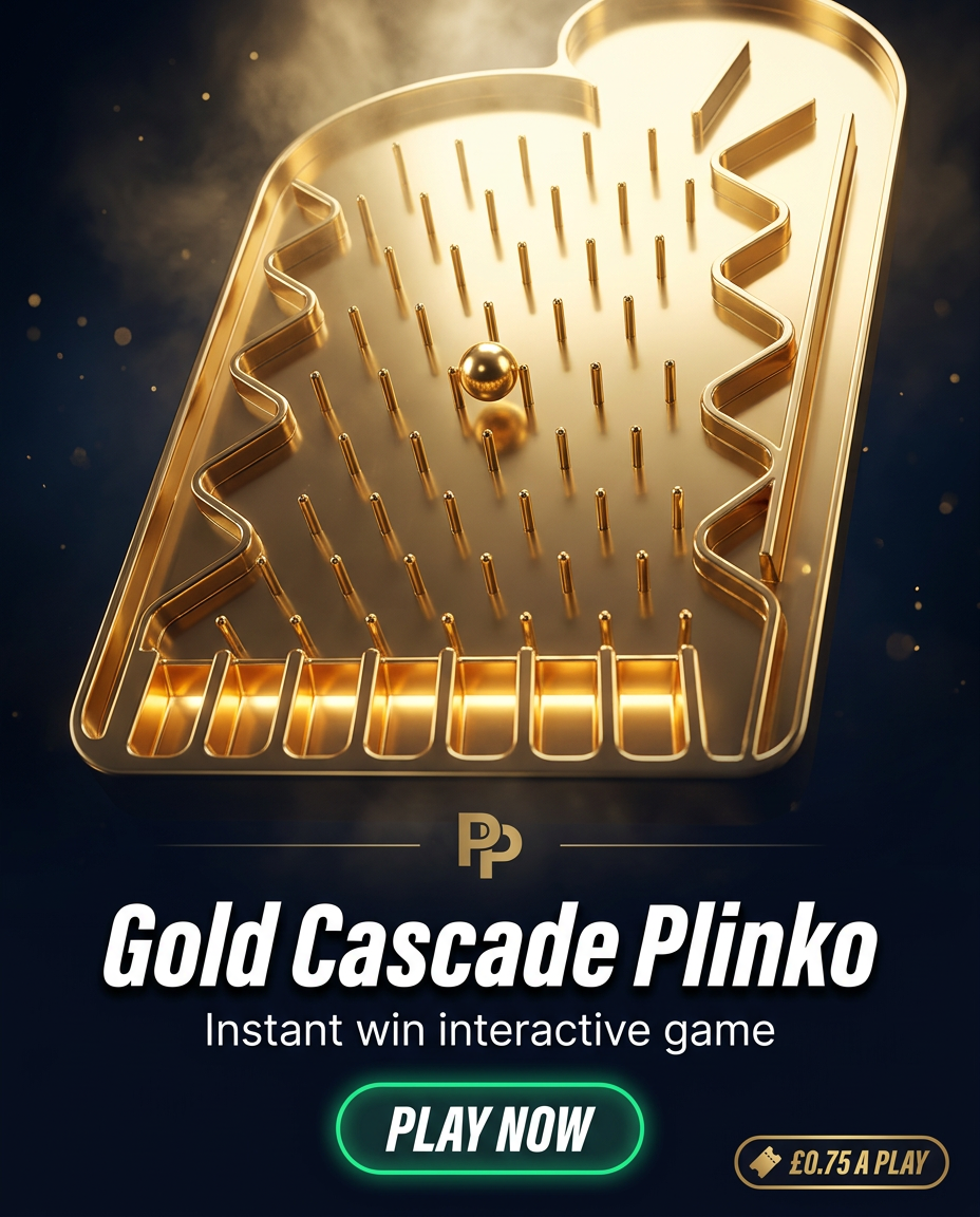 Gold Cascade Plinko